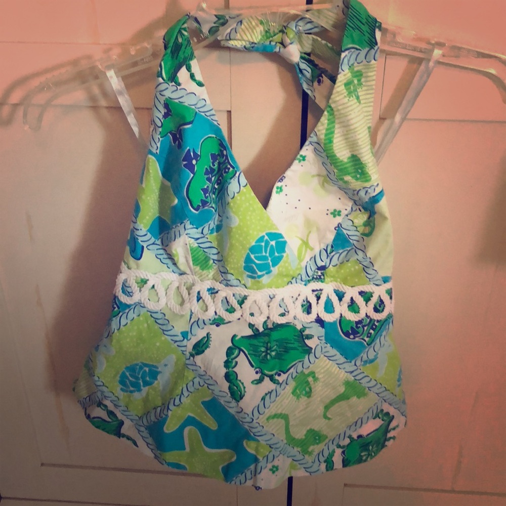 Lily Pulitzer strapless